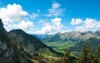 Alpská krajina poskytuje krásne scenérie