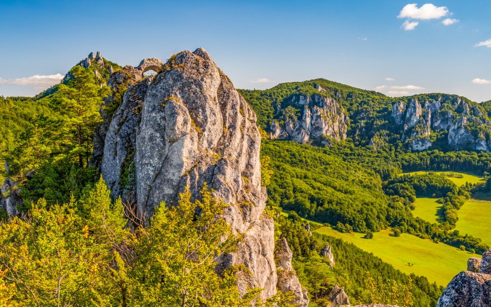 Súľovské skaly, Slovensko